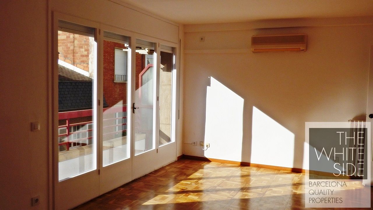 Piso sin muebles en Bonanova – Barcelona. Reformado y Balcón | The white reale state